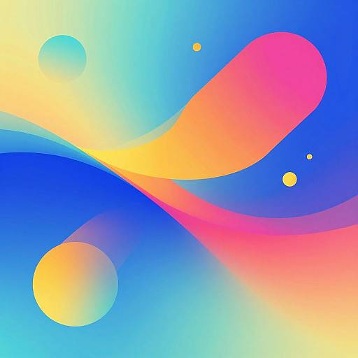 Futuristic Abstract Geometric Art