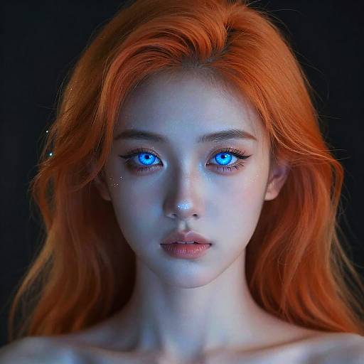 Fantasy Portrait of Young Woman