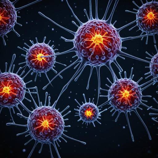 Photorealistic Mast Cells Releasing Histamines