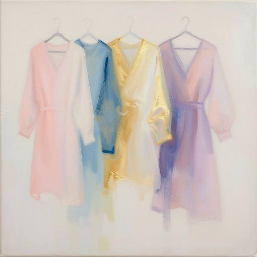 Surreal Melting Garments Artwork