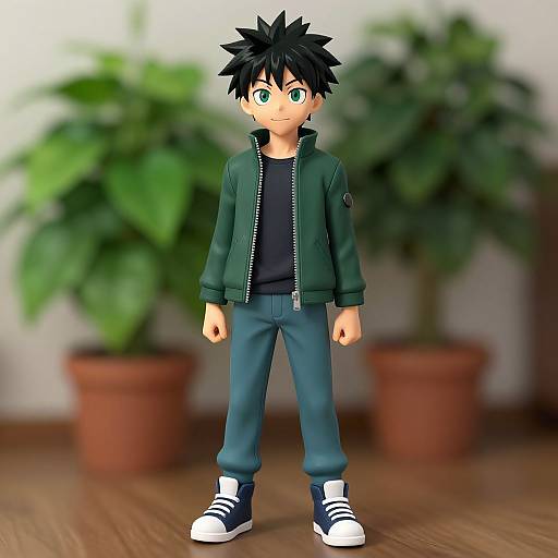 Izuku Midoriya Solo Full-Body Portrait