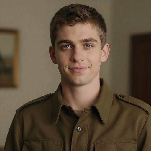 Portrait of a Young Man in Jacket