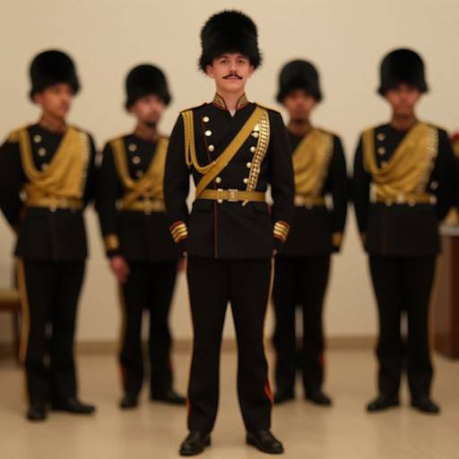 Australian Costume with Boys Indoors