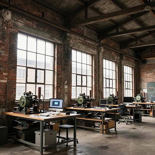 Creative Studio in Repurposed Warehouse