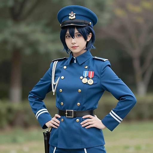 Alicia Melchiott Cosplay in Nature