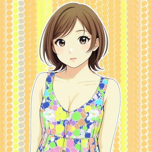 Illustration of Aiba yumi, idolmaster in the style of Aka tawashi