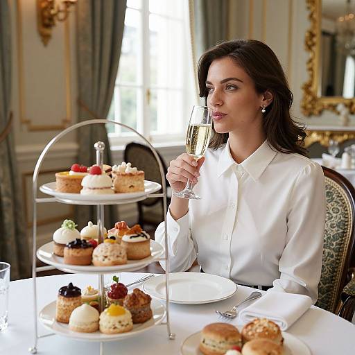 Elegant Afternoon Tea at Palace Hotel