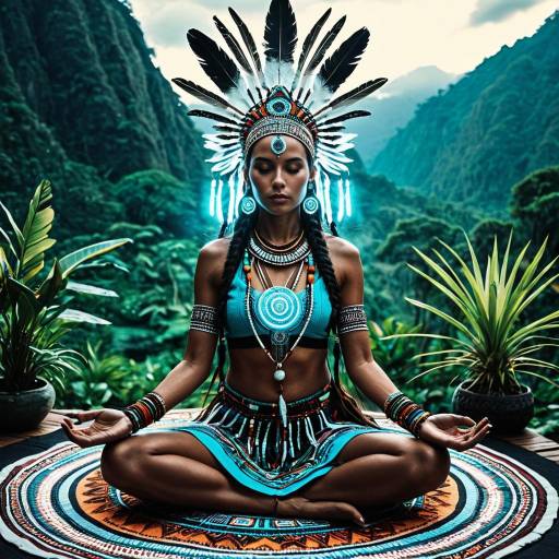 Ancient Shaman's Futuristic Awakening Ancient Shaman's Futuristic Awakening