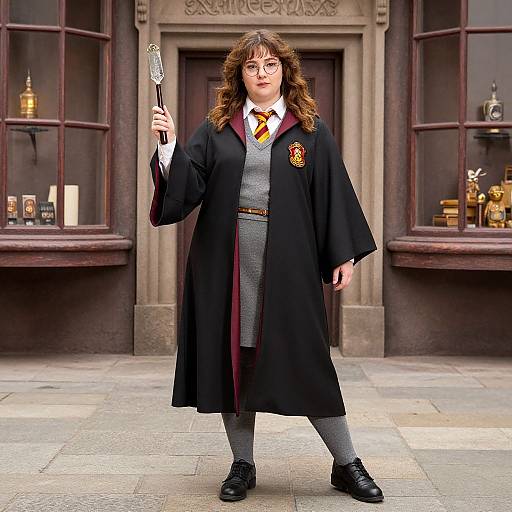 Plus Size Harry Potter Costume Pose