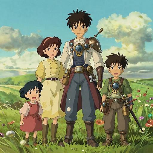 Autumn Pixie Prince Anime Portrait