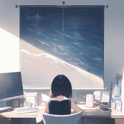 Admiral Kancolle: Evening Focus at Desk