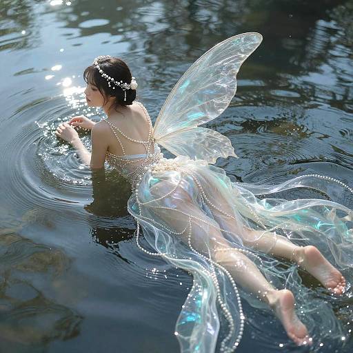 Ethereal Enchanted Water Fairy