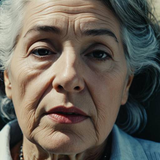 Hyperrealistic Portrait of an Elderly Person