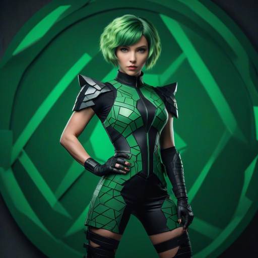 Elite Sharpshooter in Bold Style