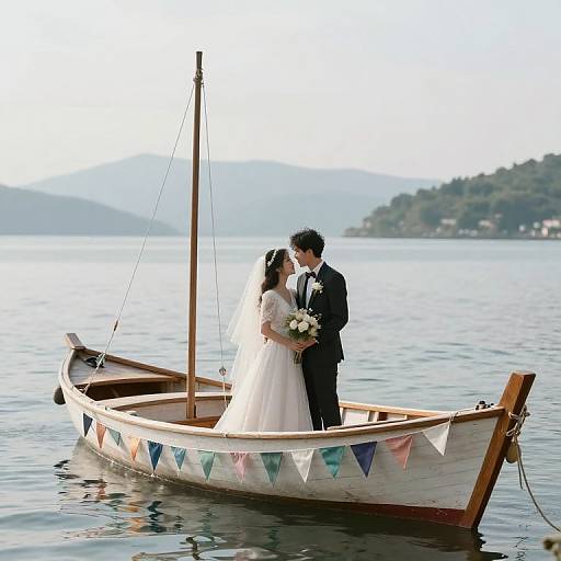 Whimsical Wedding Afloat in Dreamscape