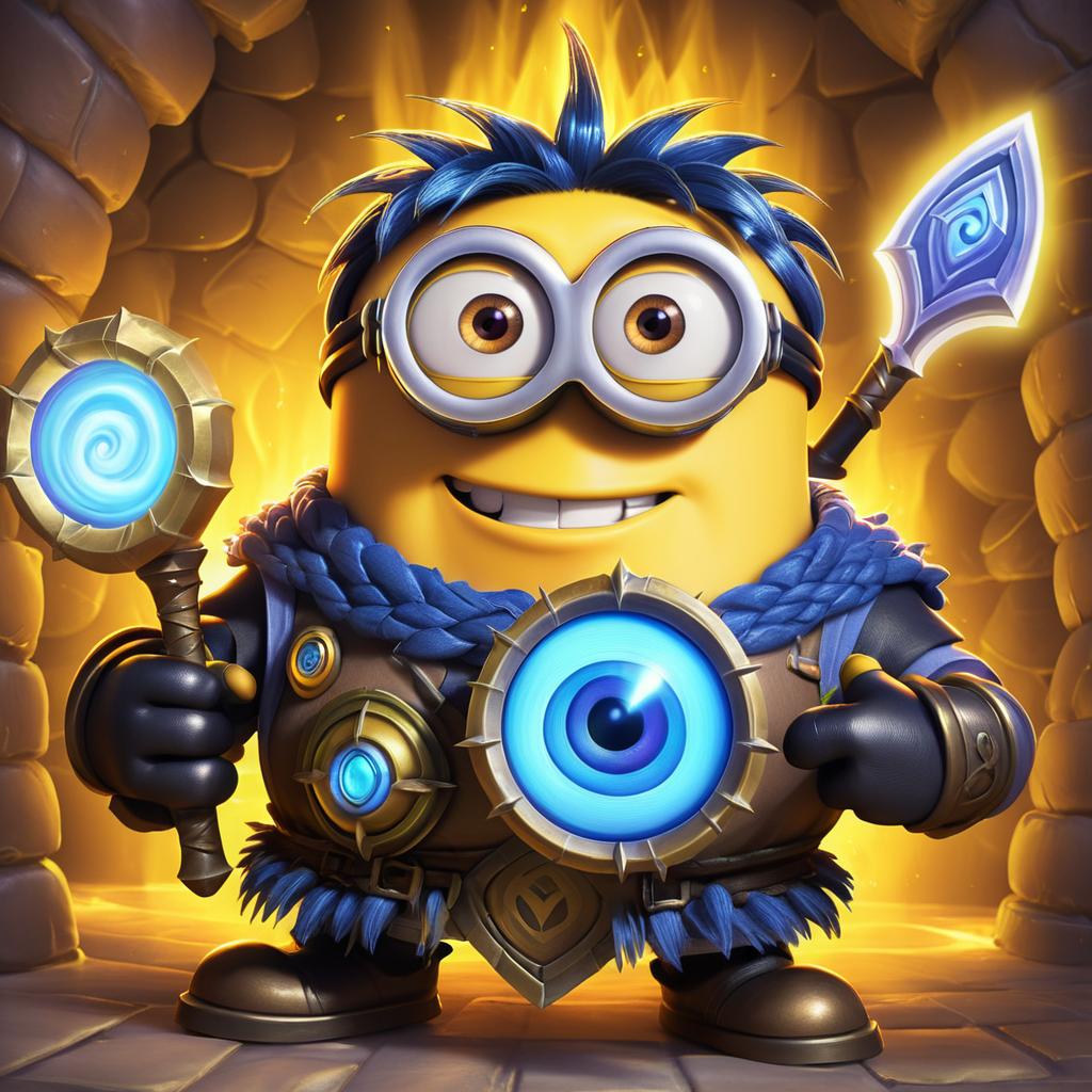 Minions Reimagined as Hearthstone Cards