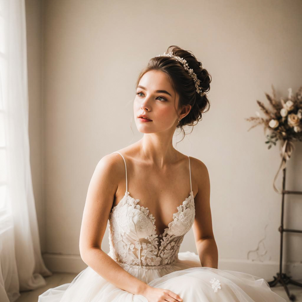 Joyful Bride Photoshoot in Ethereal Light