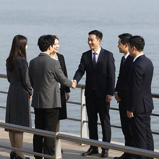 Business Networking by the Waterfront