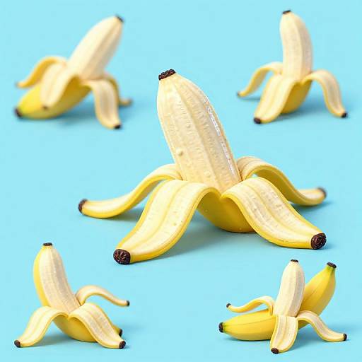 Funny Cartoon Banana Peel Slip Frames