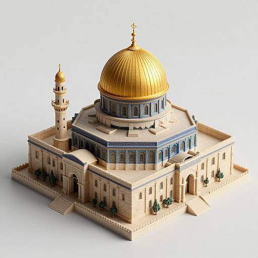 3D Printed New Jerusalem Art