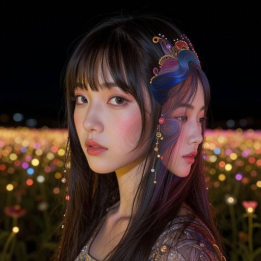 Majestic Night Portrait in Ultra Detail