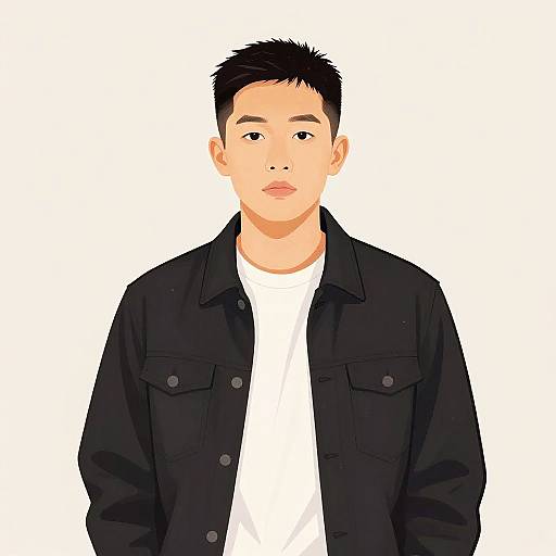 Contemplative Millennial Artist Editorial Portrait