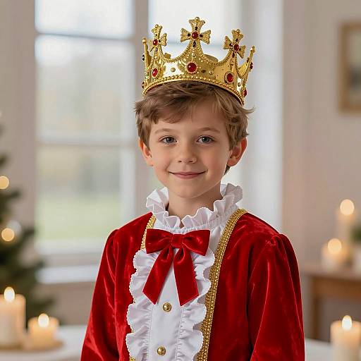 Royal Themed Child's Costume Portrait