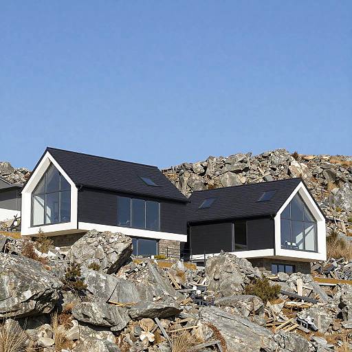 Contemporary Mountain Slope Houses