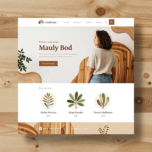 Nature-Inspired Eco-Friendly Website Design