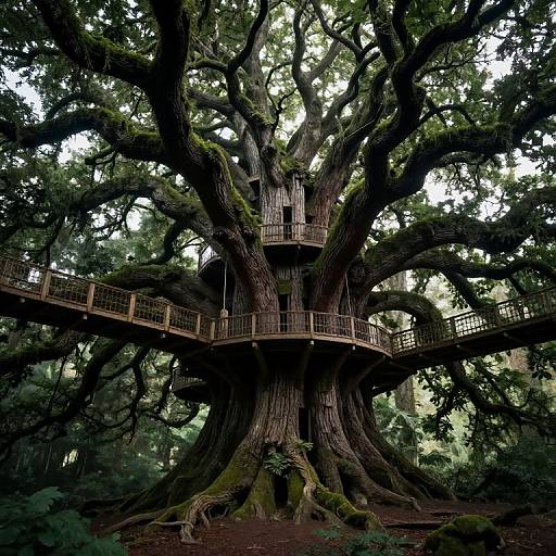 Ancient Oak Treeframe Fortress