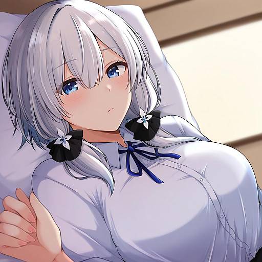 Illustration of Ars almal, nijisanji in the style of Nigari (ngari 0115)