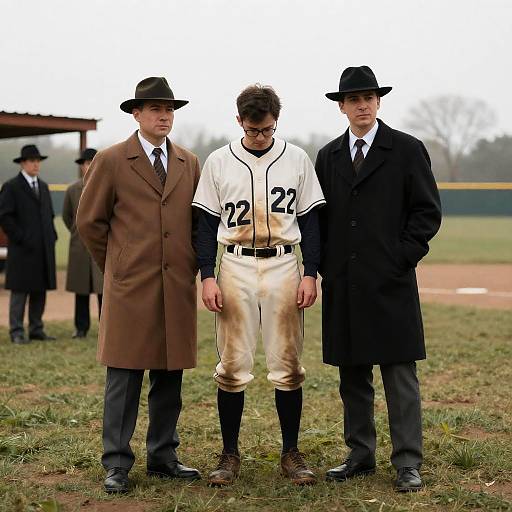 Historic Gathering in a Grassy Field