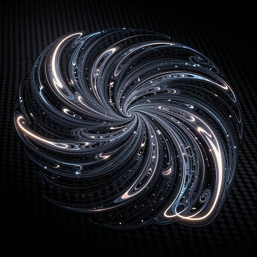 Neon Fractal Decal Generator