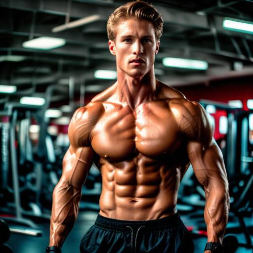 Epic Portrait of a Sculpted Male Model