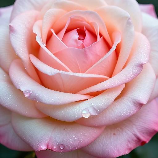 Glitter-Dipped Rose Macro Photography