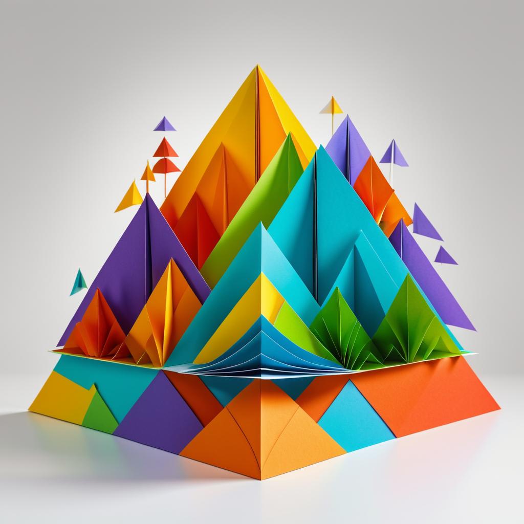 EcoTrace: Origami Art Representing Cost and Adoption