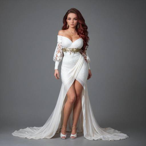 Ethereal Lady in Elegant Fashion Ethereal Lady in Elegant Fashion