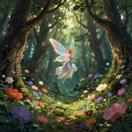 Enchanted Fairy Bug's-Eye View