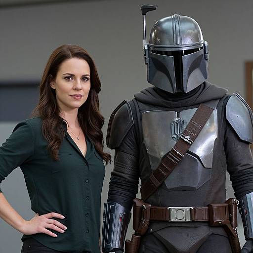 Mandalorian Duo Side by Side