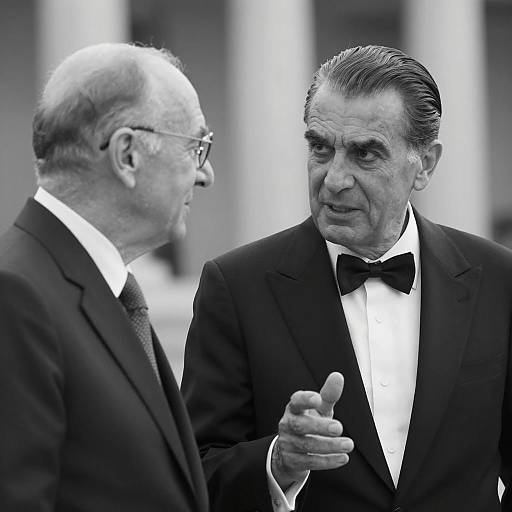 Vintage Portrait of Distinguished Gentlemen