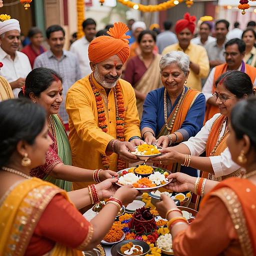 Annakut Celebration at BAPS Mandir