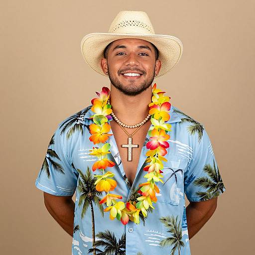 Luau Theme Party Male Costume
