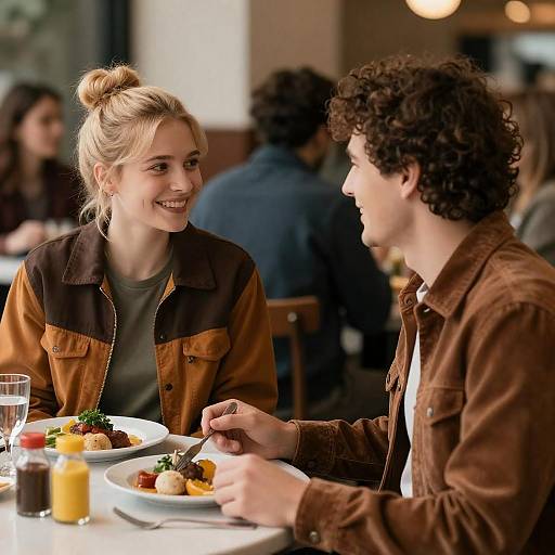 Dining Delight: A Restaurant Encounter