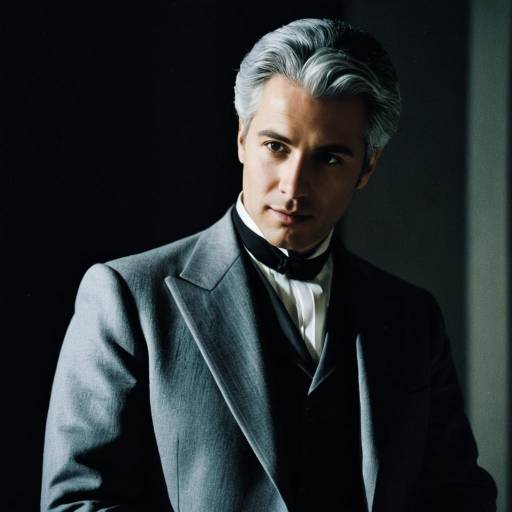 Man in Classic Italian Formal Attire