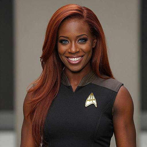 Ultra-Realistic Muscular Egyptian-Japanese Woman