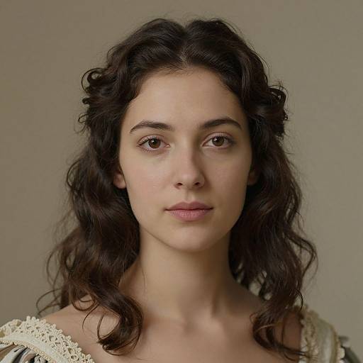 Baroque-Style Digital Portrait