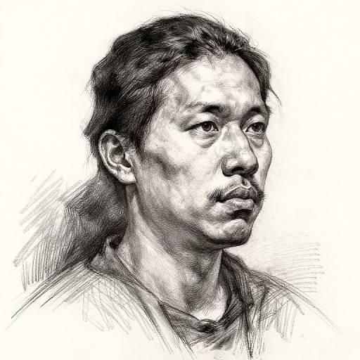 Expressive Sketch Portrait with Cross-Hatching