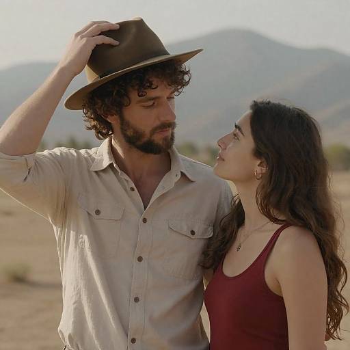 Couple Enjoying Nature's Embrace