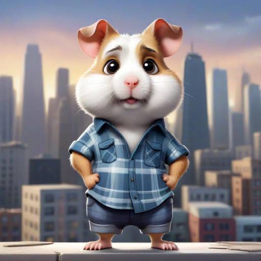 Irritable Hamster in Urban Chic