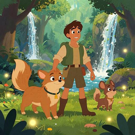 Charming Disney Adventure Poster